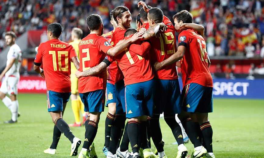 Сборная Испании стала шестой командой, обеспечившей выход на чемпионат Европы 2020 года