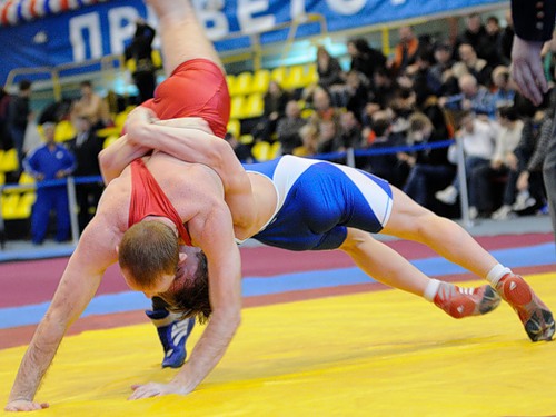 На чемпионате страны по греко-римской борьбе команда Гродненской области заняла 1 место
