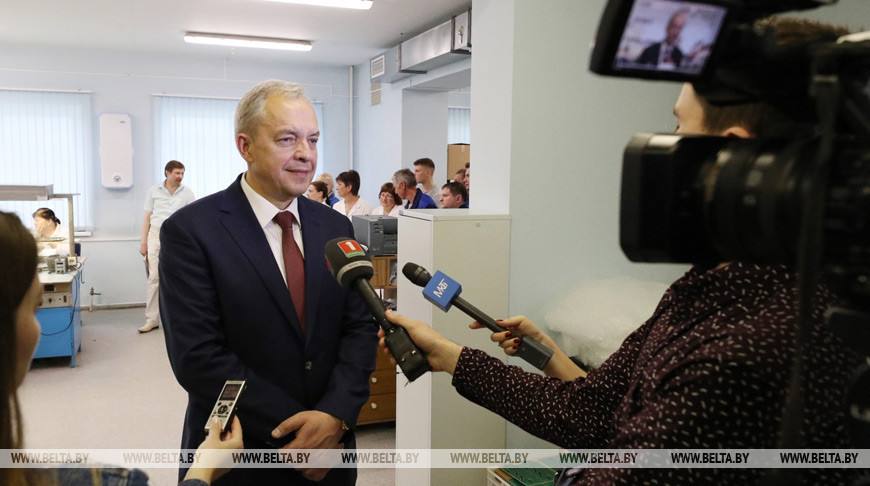 Игорь Сергеенко с рабочей поездкой посетил Молодечно