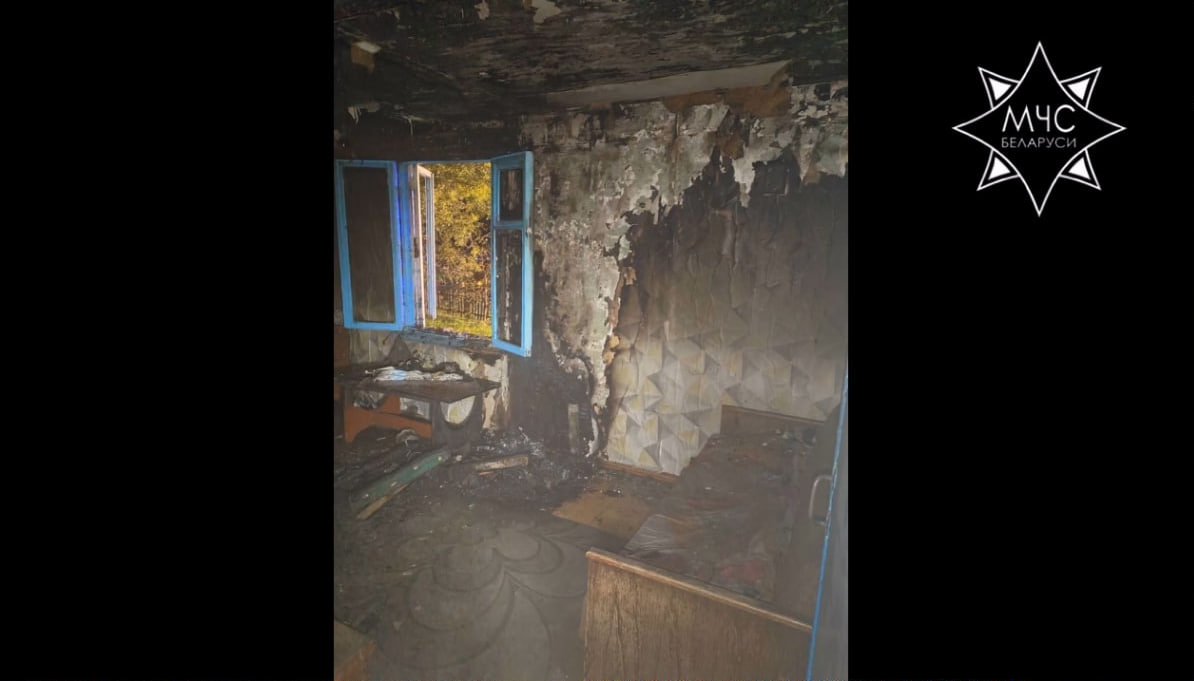 В Можейково пожарный извещатель спас гостя, но хозяйка дома погибла