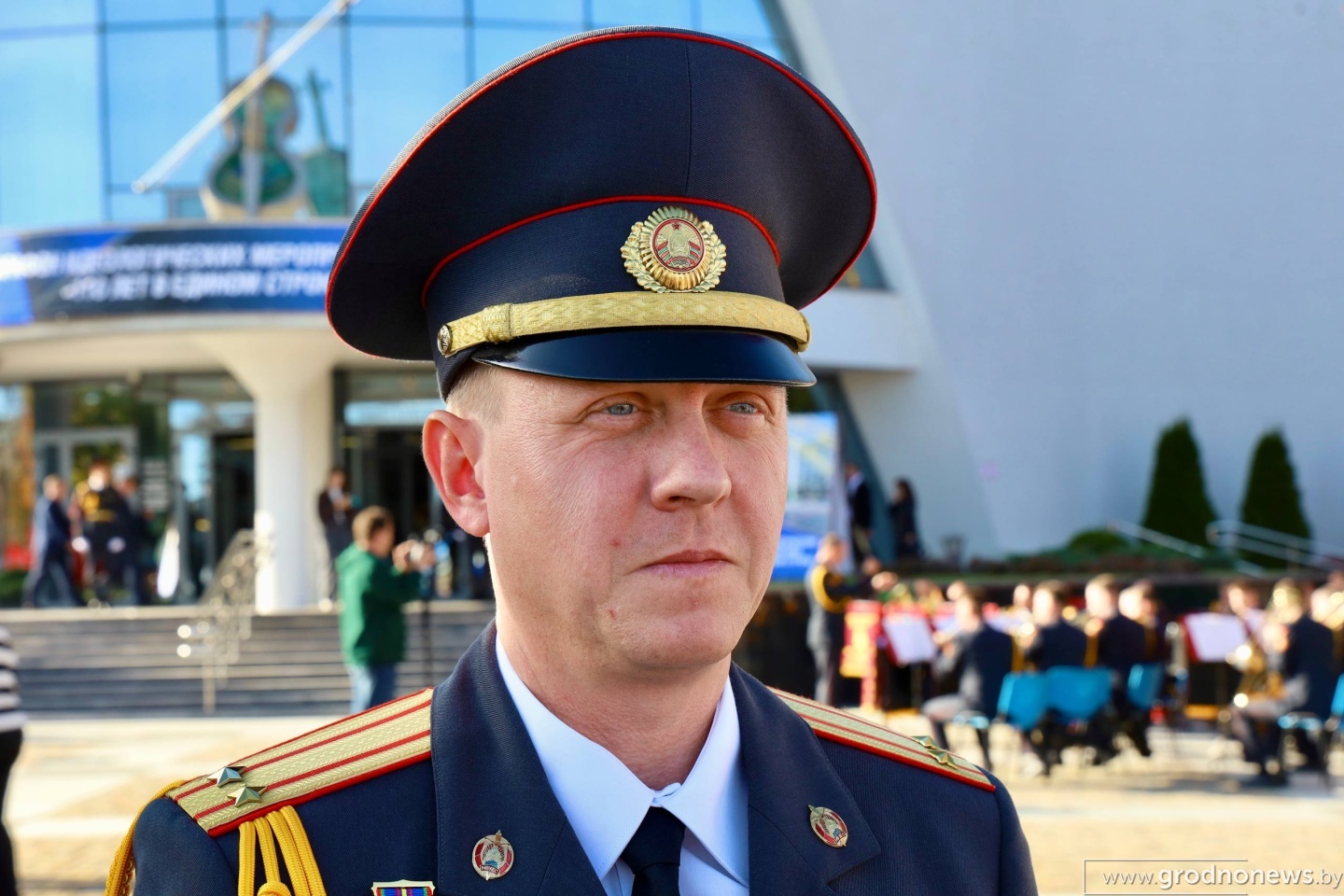 Начальник информационного центра УВД Гродненского облисполкома подполковник милиции Павел Попок