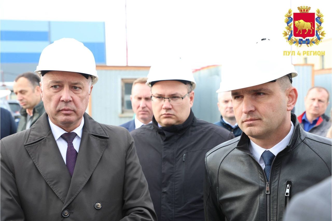Юрий Караев оценил ход строительства новых цехов ОАО «Беллакт» в Волковыске