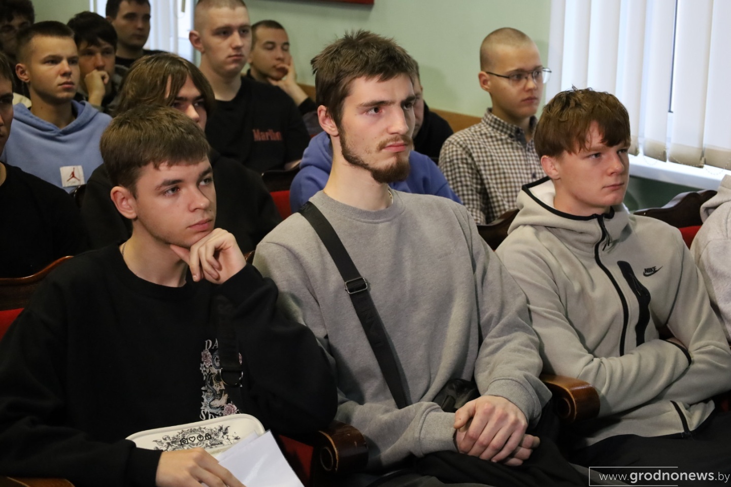 В Гродно провожали будущих солдат