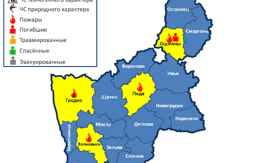  За сутки в области произошло 7 пожаров, погиб 1 человек 