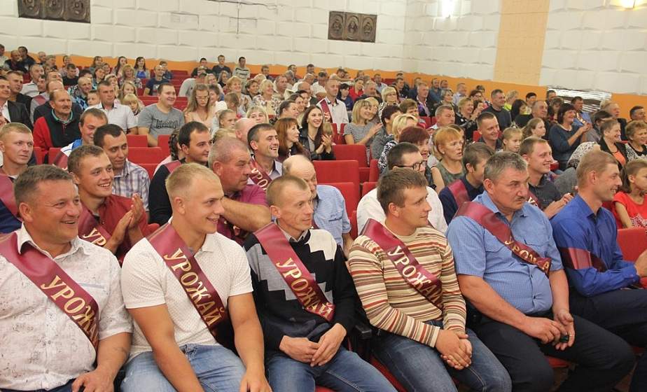 В РСУП «Олекшицы» отпраздновали Дожинки