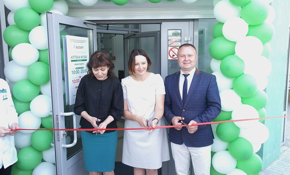 Новая аптека открылась в микрорайоне Колбасино