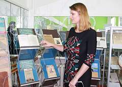 Рарытэтныя выданні Агінскага, дакументальныя матэрыялы і рэдкія кнігі паказалі на выставе ў Слоніме