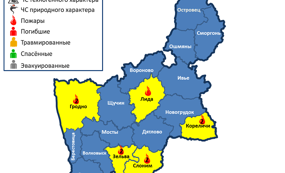  За сутки в области произошло 9 пожаров