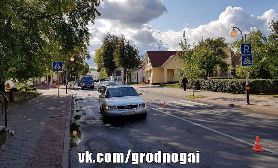 В Волковыске на пешеходном переходе сбили женщину