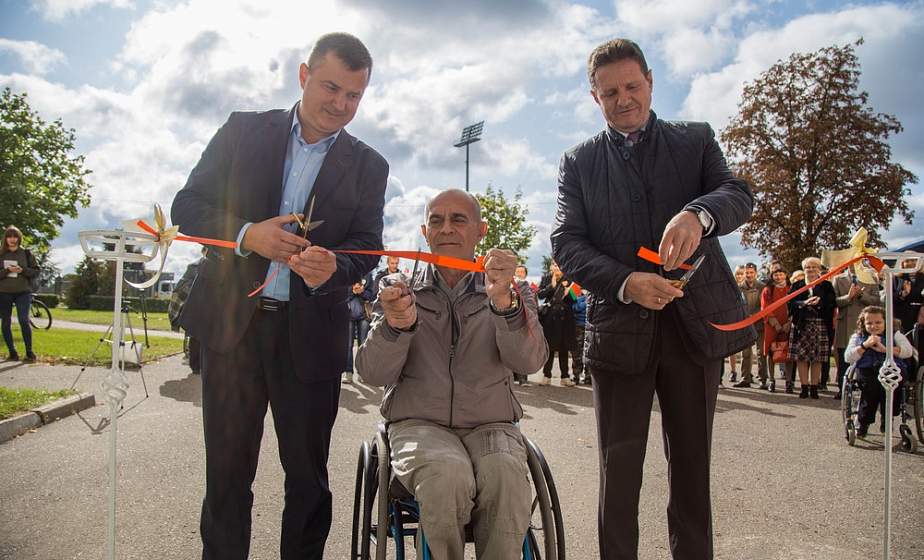 Инклюзивный спортивный центр открылся в Гродно
