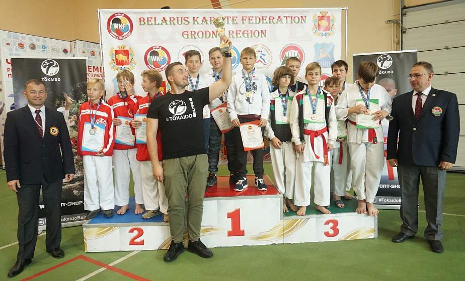 В Гродно прошел областной чемпионат по каратэ WKF 