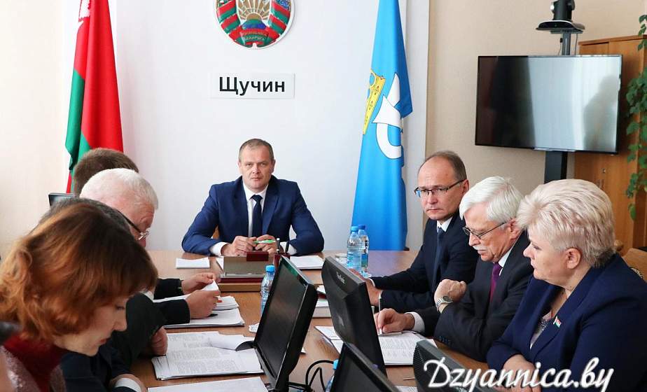 С рабочим визитом Щучинщину посетил заместитель Министра труда и социальной защиты Республики Беларусь  Валерий  Ковальков