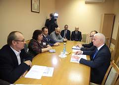 Руководитель Штаба Миссии наблюдателей от СНГ Виктор Гуминский: «Наша задача – оказать содействие, чтобы выборы прошли свободно и демократично» 