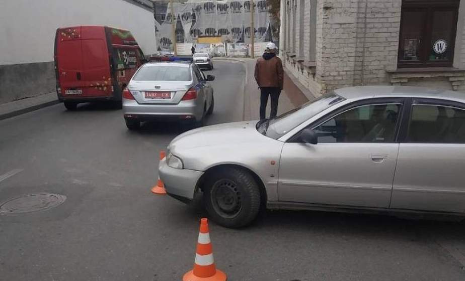 Подробности ДТП в центре Гродно, где "Ауди" сбил мужчину