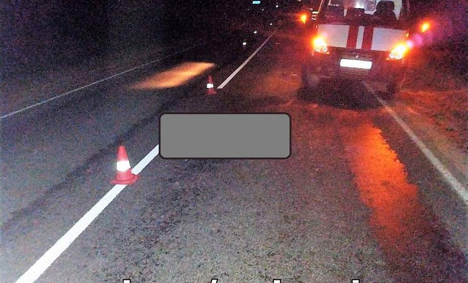 Следователи работают на месте ДТП в Вороновском районе, где погибла женщина