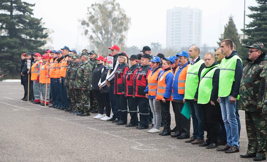 Повязка, значок и морально-волевые качества: в Гродно прошел областной конкурс добровольных дружин