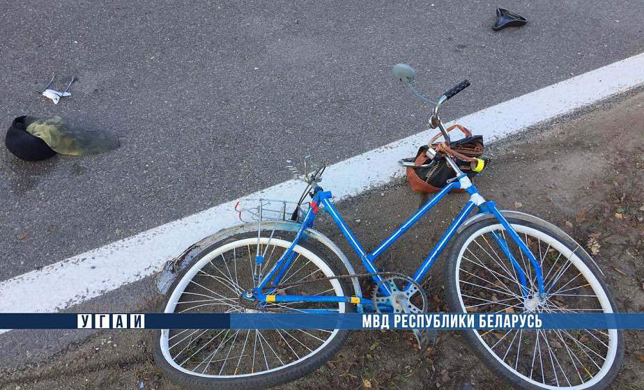 В Щучинском районе на трассе «Минск–Гродно» грузовик насмерть сбил велосипедистку