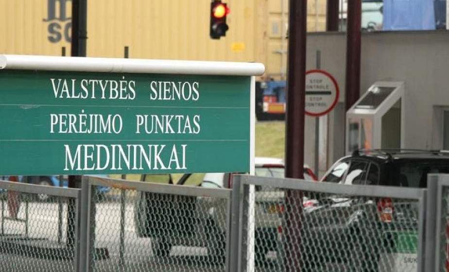 Сбой программного обеспечения произошел в литовском пункте пропуска "Мядининкай"