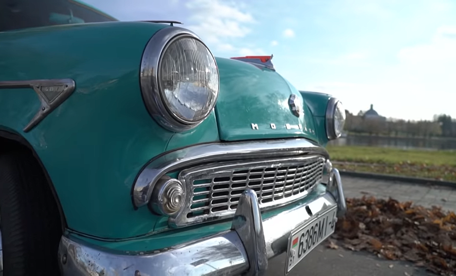 Как житель Щучина восстановил раритетный «Москвич-407»