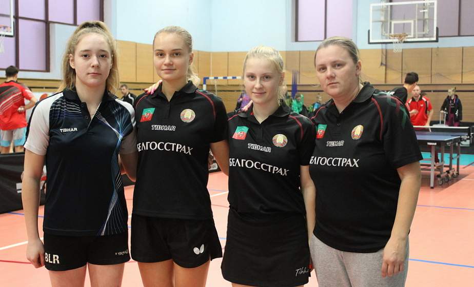 Женская команда Гродненской области выиграла Кубок Республики Беларусь по настольному теннису