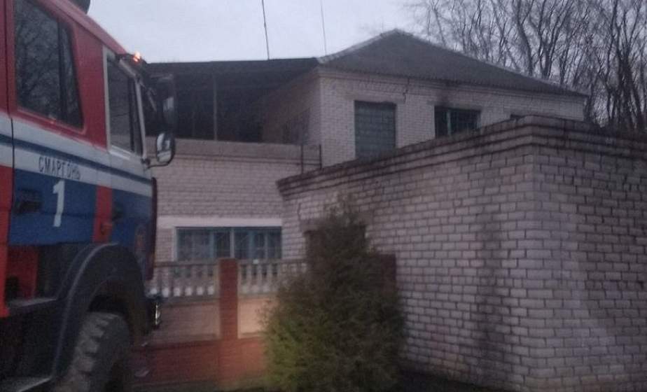 На пожаре в психиатрическом диспансере в Сморгонском районе погиб один пациент 