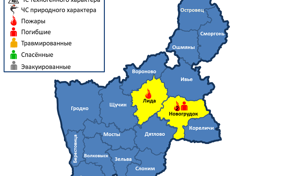  За сутки в области произошли 3 пожара, погиб 1 человек