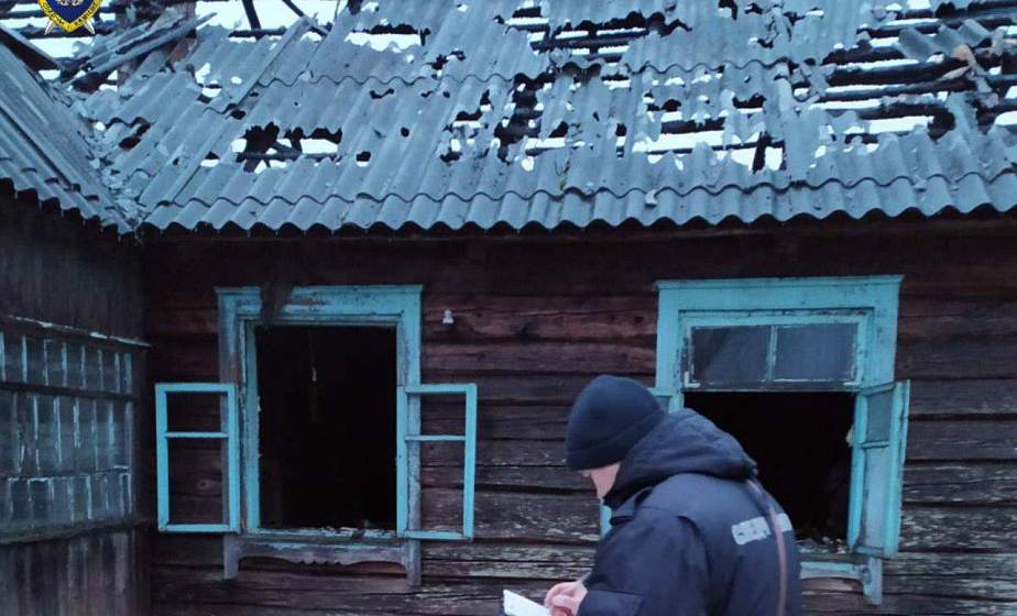 В Ошмянском районе при пожаре погибли 48-летний мужчина и его престарелый отец