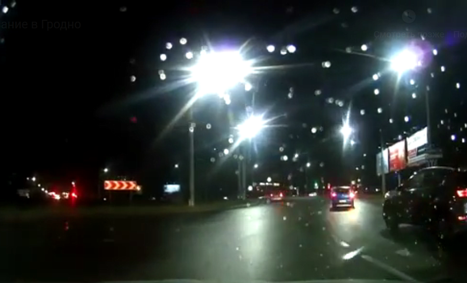  В Гродно оперативно задержали пьяного водителя, который сбил женщину на переходе (+видео)