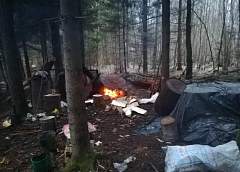 В погранполосе с поличным задержали самогонщика и 1000 литров браги