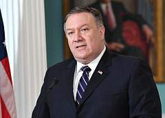 Госсекретарь США Майкл Помпео прибыл с визитом в Минск