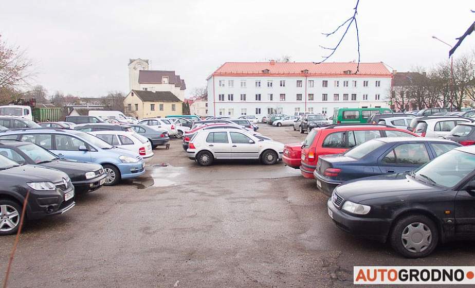 После благоустройства в Гродно откроется парковка на улице Доминиканской 