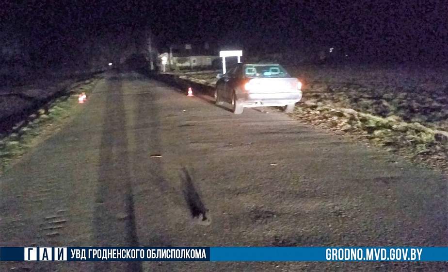 В Вороновском районе водитель наехал на лежащего на дороге мужчину