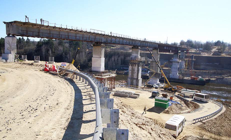 Монтаж пролетов обновленного моста в Гродно планируют начать в мае