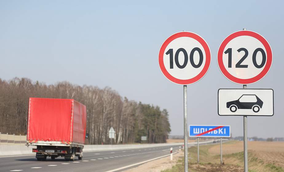 120 и 100. На реконструированном участке М6 установили дорожные знаки с новым скоростным режимом (+видео)