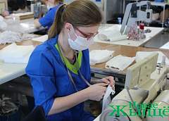 35 000 масок в день и линия производства защитных костюмов для медиков. Как на «БелКредо» помогают врачам  