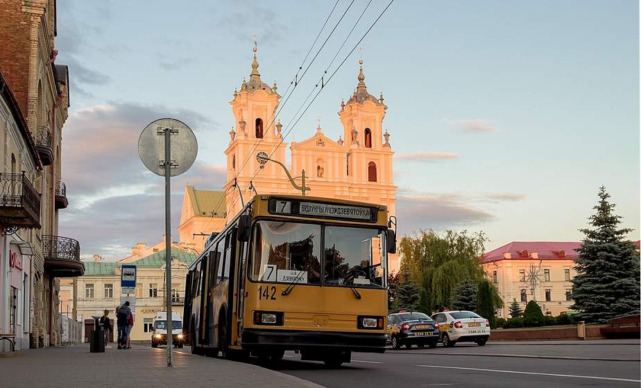 С 29 апреля троллейбусы в Гродно снова поедут по Большой Троицкой