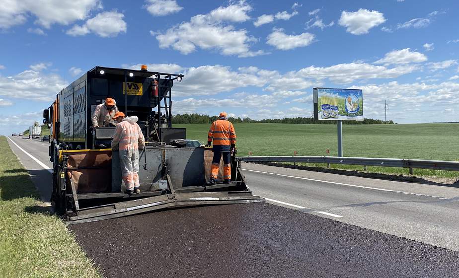 Обновления на М6. На участке от Щучинского района до Гродно благоустроят 43 километра дороги  (+видео)