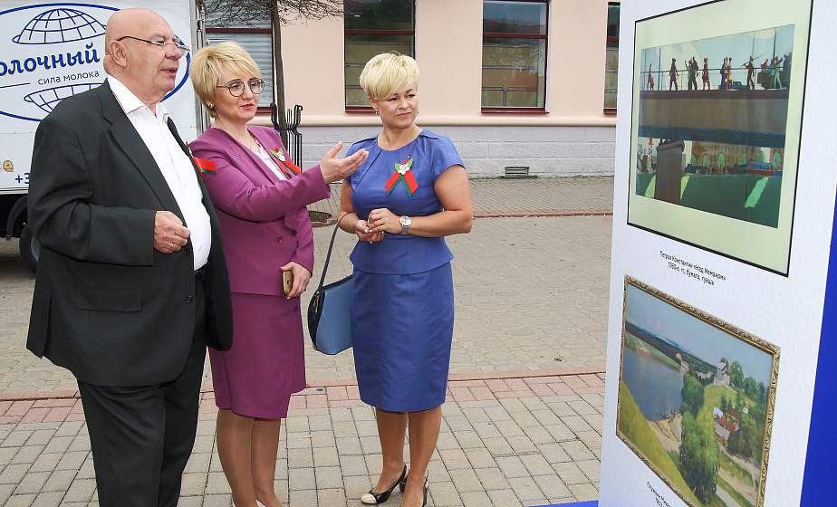 «Гродно глазами мастеров». В городе над Неманом открыли необычную экспозицию