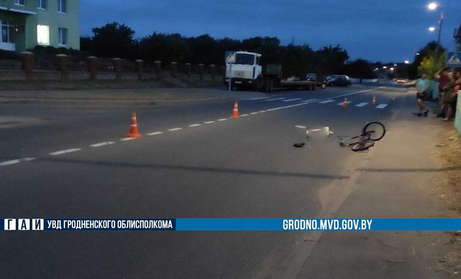 В Гродненском районе 12-летний мальчик оказался под колесами МАЗа
