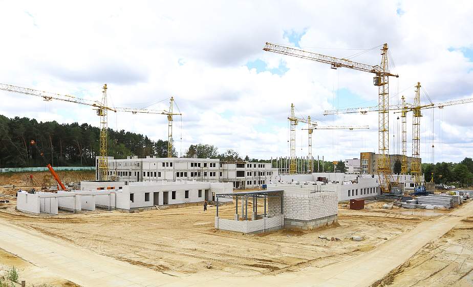 Ведутся работы на строительстве областного онкодиспансера в Гродно
