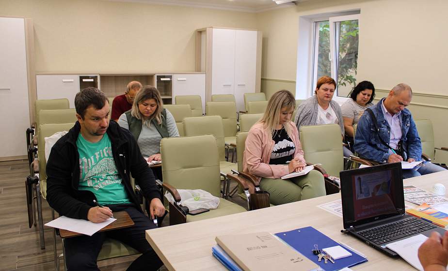 В областном комбинате противопожарных работ обновлен учебный центр и уже начались занятия