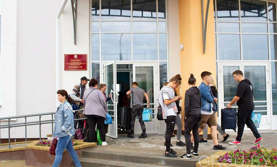 Новое общежитие ГрГУ имени Янки Купалы принимает первых новосёлов