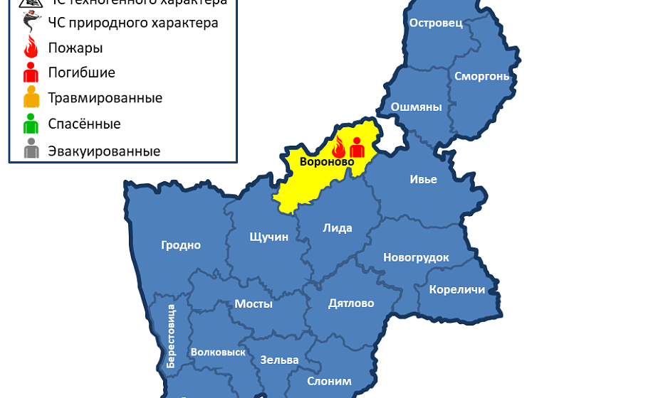  За сутки в области произошел 1 пожар, погиб 1 человек 