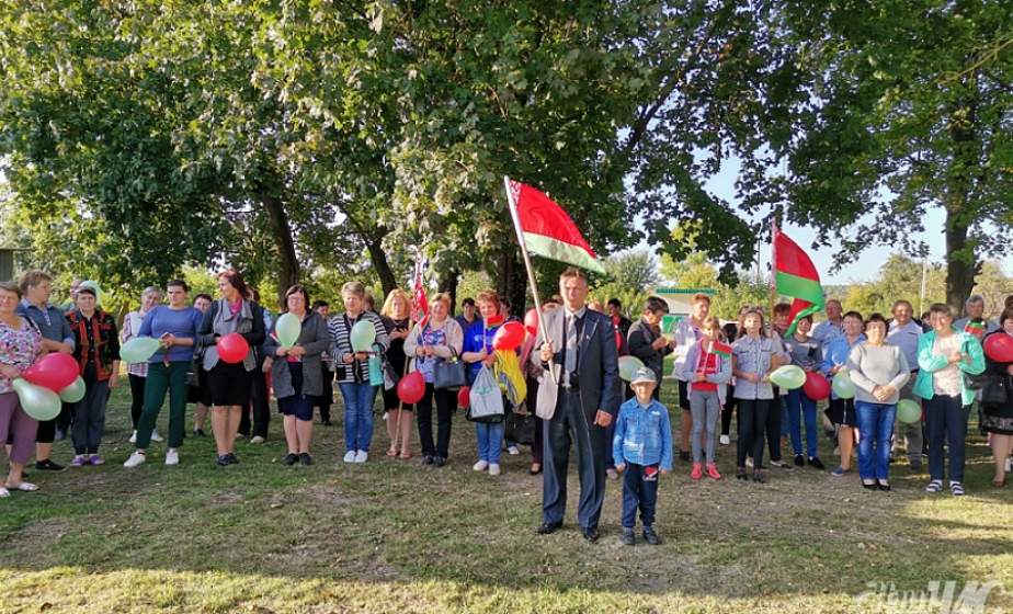 В Волковысском районе прошли митинги в поддержку мира, безопасности и спокойствия