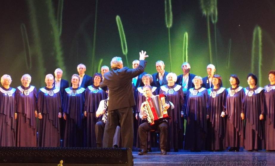 Хор ветеранов из Лиды выступил на сцене Дворца профсоюзов в Минске