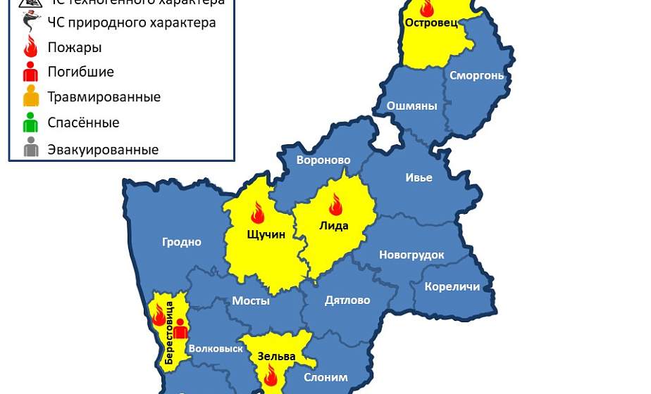 За сутки в области произошло 5 пожаров, погиб 1 человек