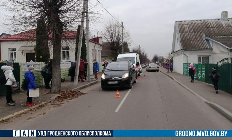 В ДТП в Слониме пострадал ребенок. Чтобы избежать беды не хватило 100 метров
