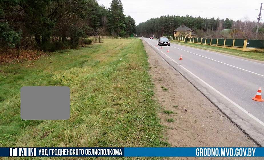 За несколько часов был раскрыт смертельный наезд на пешехода в Лидском районе 