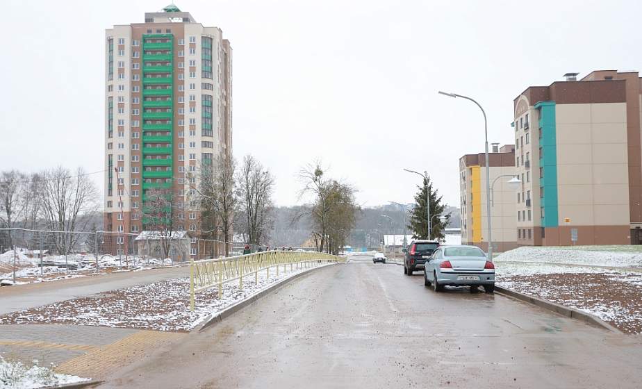Главные дороги и малое кольцо.  В Гродно обустраивают подъездные пути  к новому микрорайону на улице Лидской