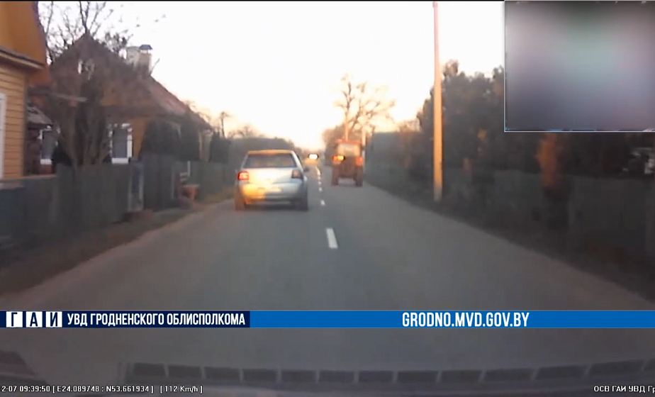 Скрыться не удалось. В Гродно задержали бесправника, который пытался уйти от преследования
